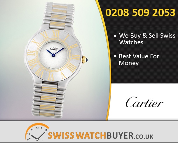 Buy or Sell Cartier Must 21 Watches Buy or Sell Cartier Must 21 Watches