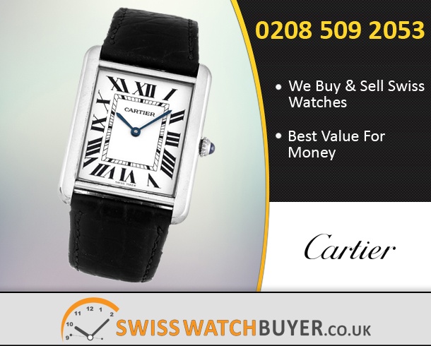 Sell Your Cartier Tank Solo Watches