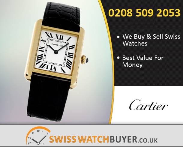 Sell Your Cartier Tank Solo Watches