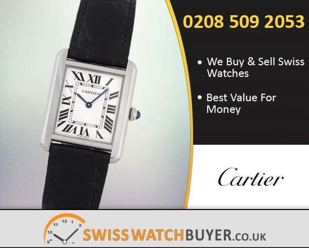 Pre-Owned Cartier Tank Solo Watches