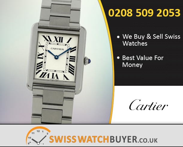 Sell Your Cartier Tank Solo Watches