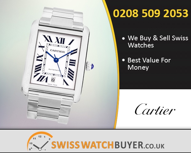 Sell Your Cartier Tank Solo Watches