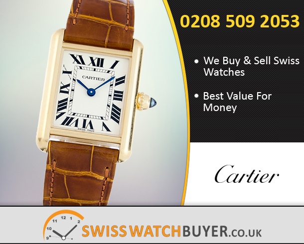 Sell Your Cartier Tank Louis Watches