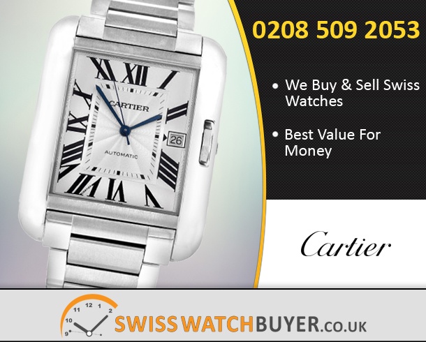 Sell Your Cartier Tank Anglaise Watches