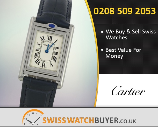 Sell Your Cartier Tank Basculante Watches