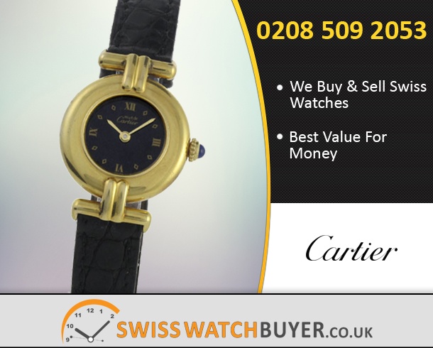 Sell Your Cartier Tank Vermeill Watches