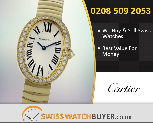 Sell Your Cartier Baignoire Watches