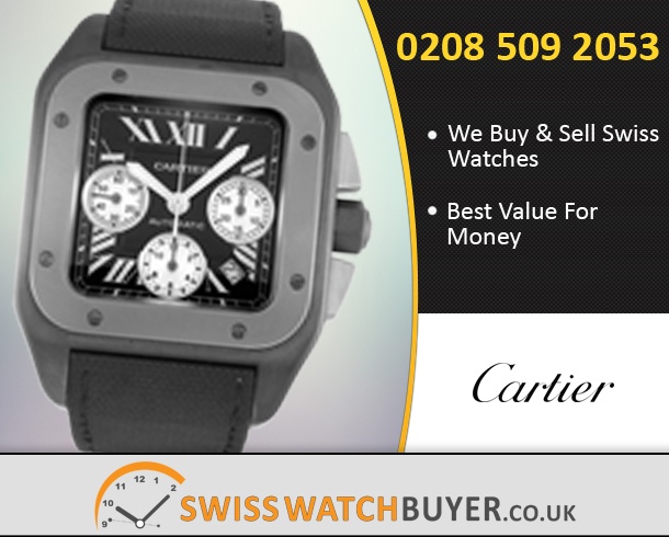 Sell Your Cartier Santos 100 Watches