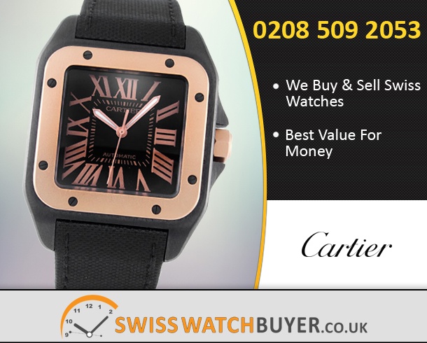 Sell Your Cartier Santos 100 Watches