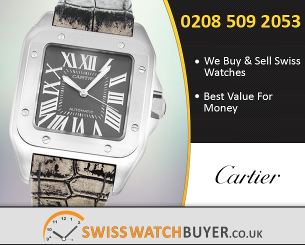 Sell Your Cartier Santos 100 Watches