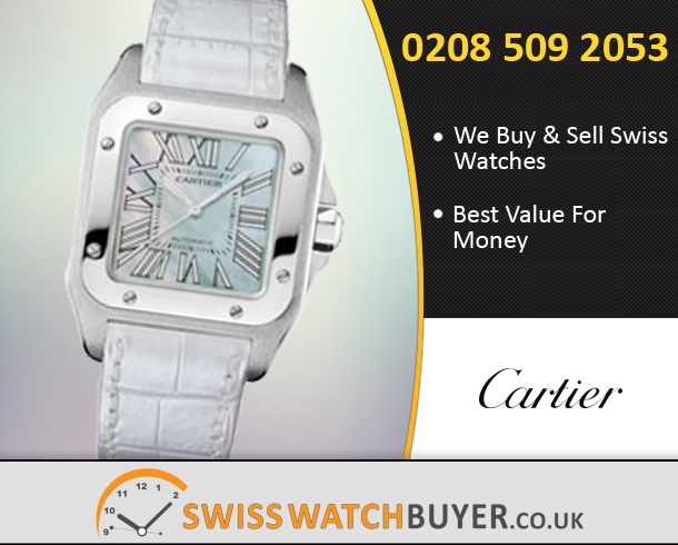 Sell Your Cartier Santos 100 Watches