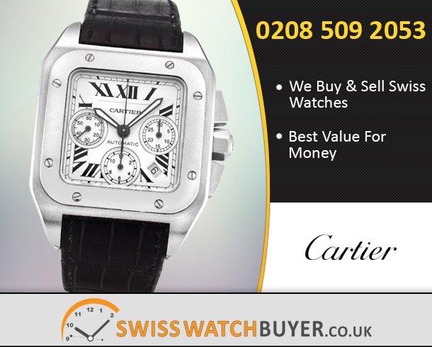 Pre-Owned Cartier Santos 100 Watches