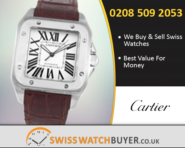 Sell Your Cartier Santos 100 Watches