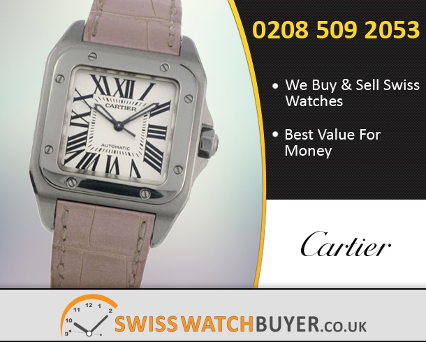 Sell Your Cartier Santos 100 Watches