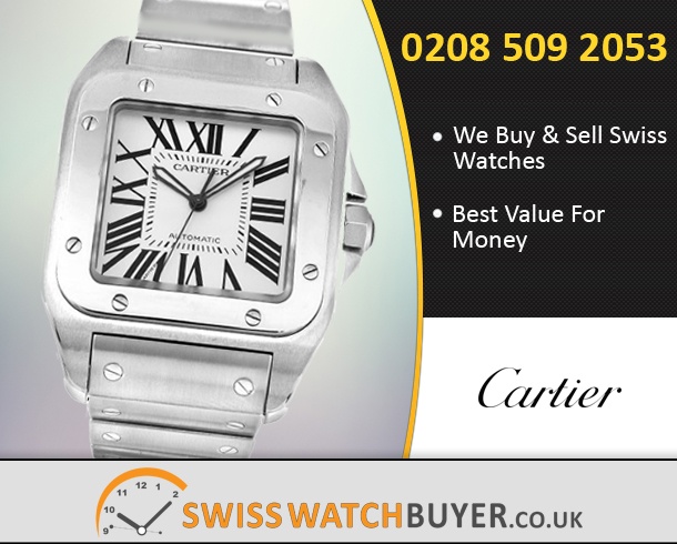 Sell Your Cartier Santos 100 Watches