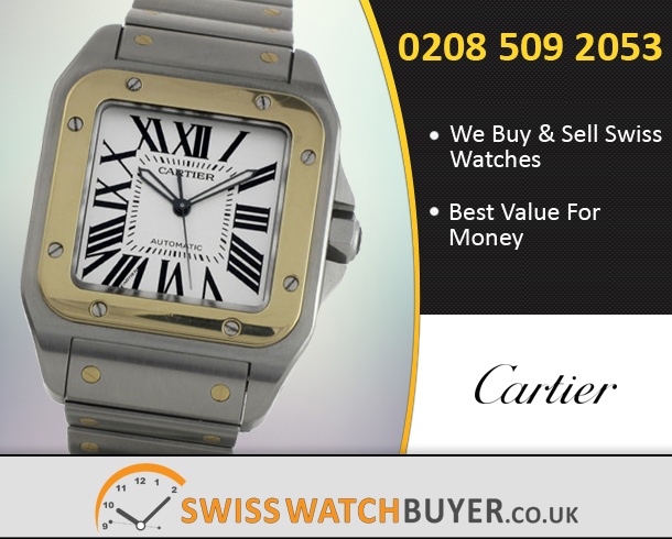 Sell Your Cartier Santos 100 Watches