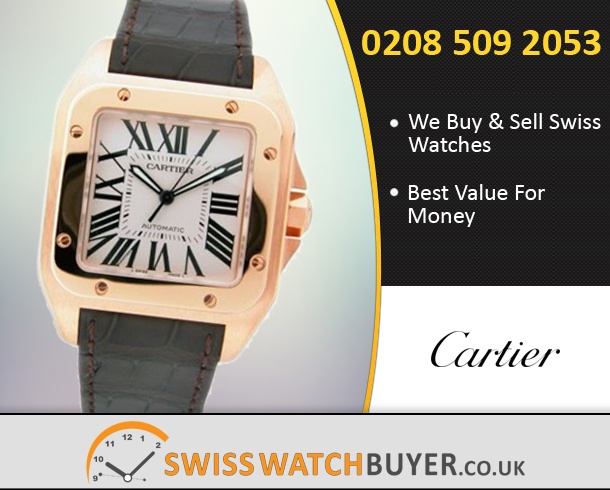 Sell Your Cartier Santos 100 Watches