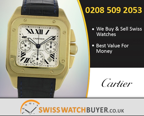 Sell Your Cartier Santos 100 Watches