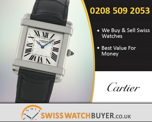 Sell Your Cartier Tank Chinoise Watches