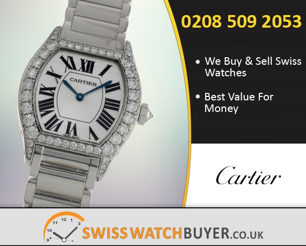 Pre-Owned Cartier Tortue Watches