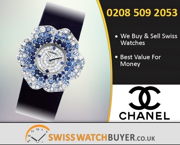 Pre-Owned CHANEL Camelia Watches