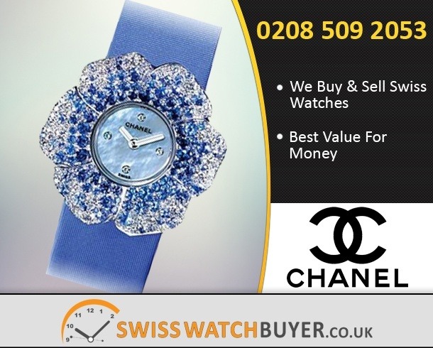 Pre-Owned CHANEL Camelia Watches