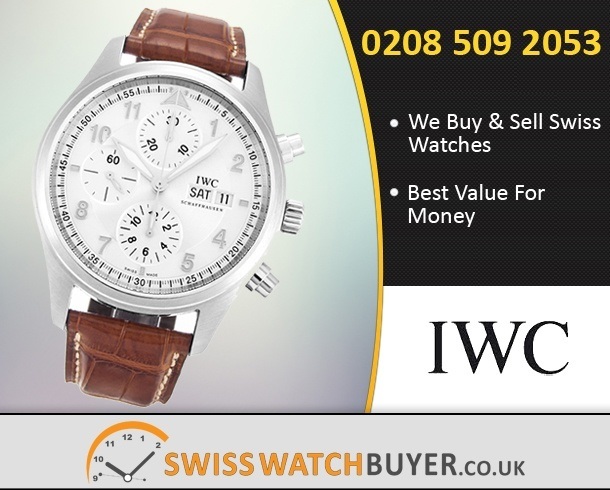 Pre-Owned IWC Pilots Chrono Watches