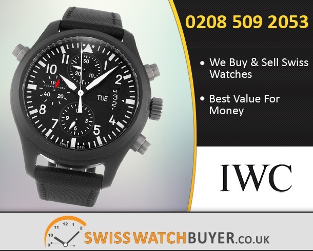 Buy IWC Pilots Double Chrono Watches