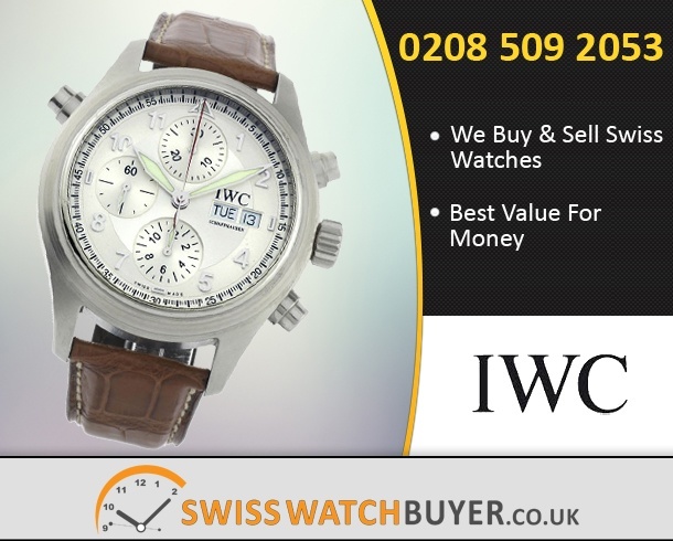 Sell Your IWC Pilots Double Chrono Watches