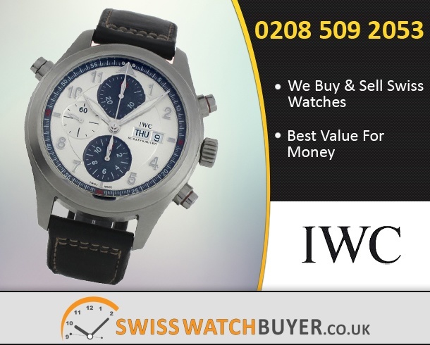 Buy IWC Pilots Double Chrono Watches