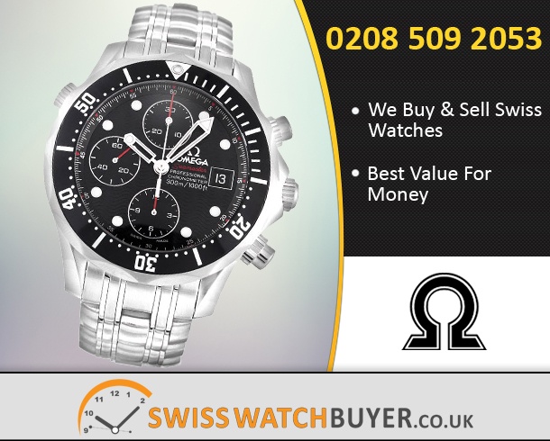 Sell Your OMEGA Seamaster Chrono Diver Watches