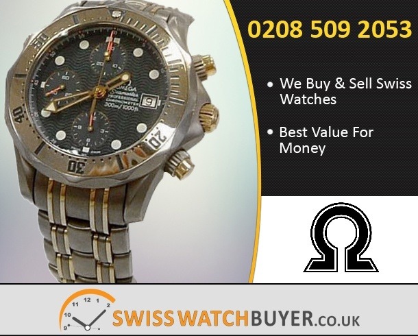 Sell Your OMEGA Seamaster Chrono Diver Watches