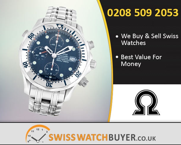 Sell Your OMEGA Seamaster Chrono Diver Watches