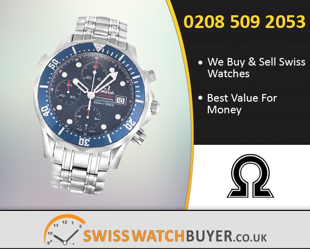 Sell Your OMEGA Seamaster Chrono Diver Watches