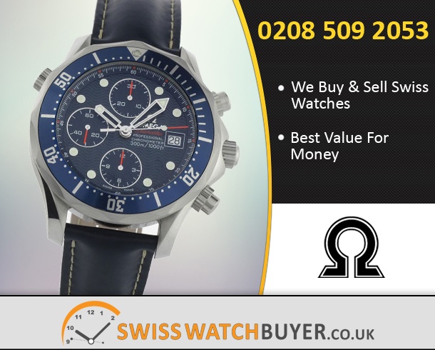 Sell Your OMEGA Seamaster Chrono Diver Watches