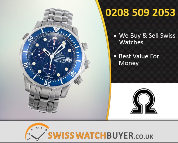 Sell Your OMEGA Seamaster Chrono Diver Watches