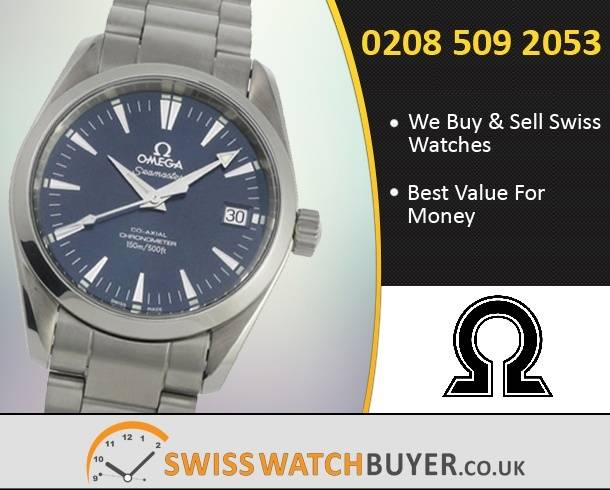 Sell Your OMEGA Aqua Terra 150m Mid-Size Watches