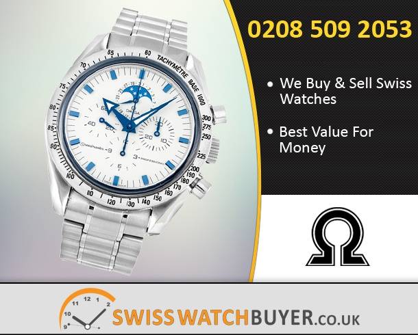 Sell Your OMEGA Speedmaster Moonphase Watches