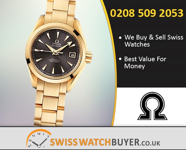 Sell Your OMEGA Aqua Terra 150m Ladies Watches