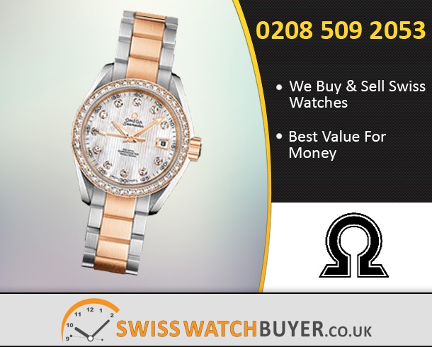 Pre-Owned OMEGA Aqua Terra 150m Ladies Watches