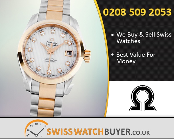 Sell Your OMEGA Aqua Terra 150m Ladies Watches