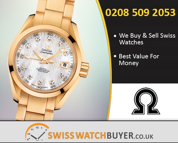 Sell Your OMEGA Aqua Terra 150m Ladies Watches