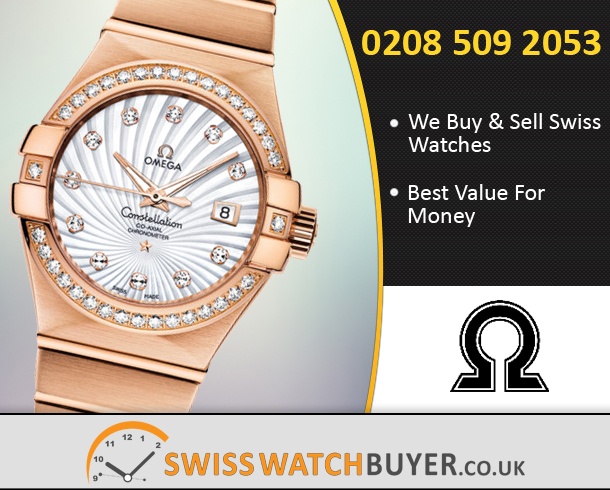 Sell Your OMEGA Constellation Chronometer Ladies Watches