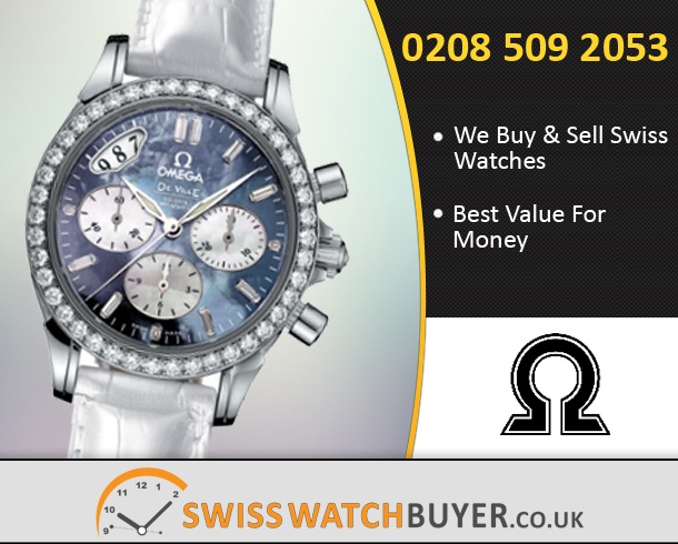 Buy OMEGA De Ville Co-Axial Ladies Watches