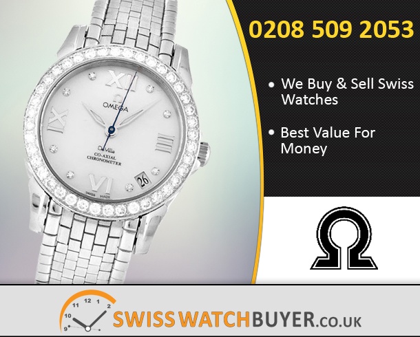 Buy OMEGA De Ville Co-Axial Ladies Watches