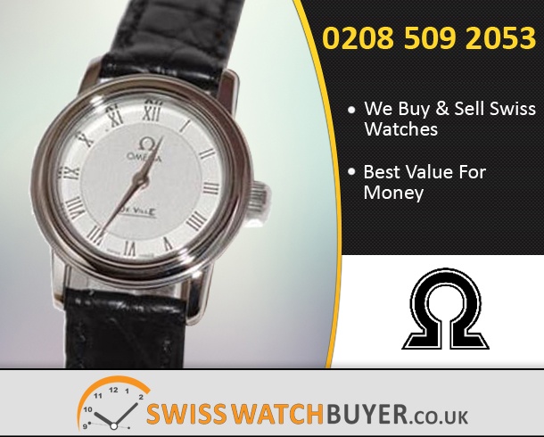 Buy OMEGA De Ville Co-Axial Ladies Watches