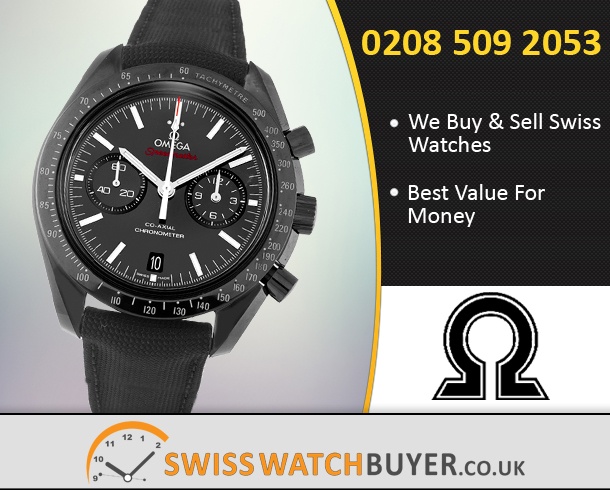 Sell Your OMEGA Speedmaster Dark Side of the Moon Watches