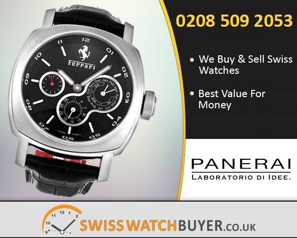 Sell Your Officine Panerai Ferrari Watches