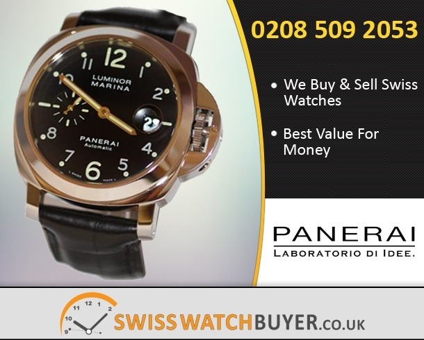 Sell Your Officine Panerai Luminor Marina Watches